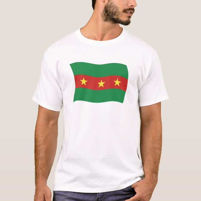 Camisa da Bandeira do Povo Ewe (Frente)