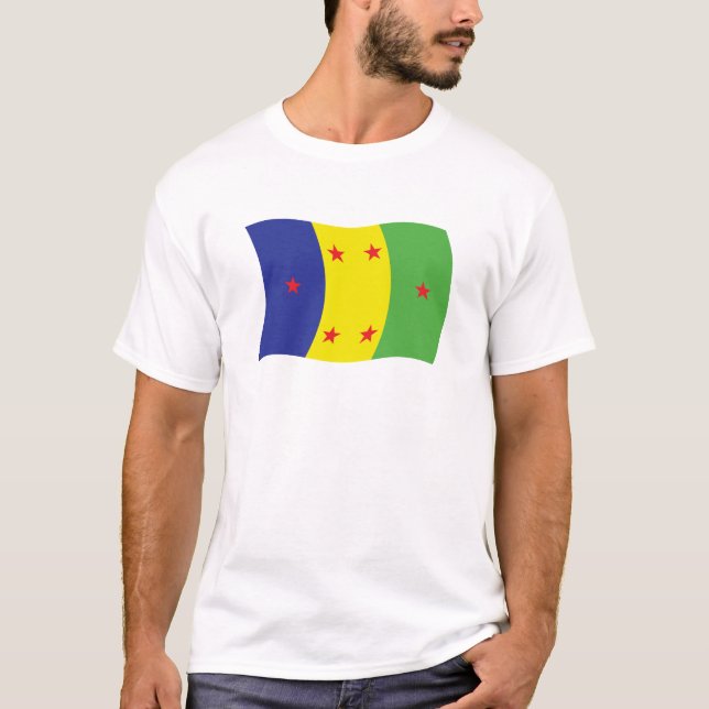 Camisa da Bandeira do Povo Ogoni (Frente)