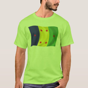 Camisa da Bandeira do Povo Ogoni