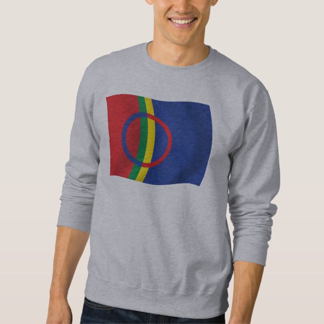 Camisa da Bandeira do Povo Sami (Frente)
