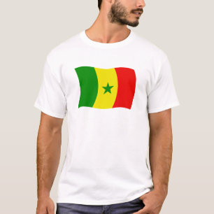 Camisa da Bandeira do Senegal