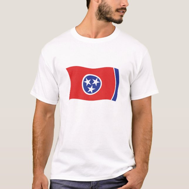 Camisa da Bandeira do Tennessee (Frente)