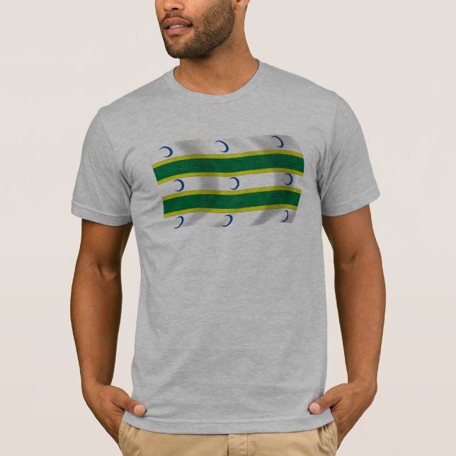 Camisa da Bandeira do Turcomenistão (Frente)