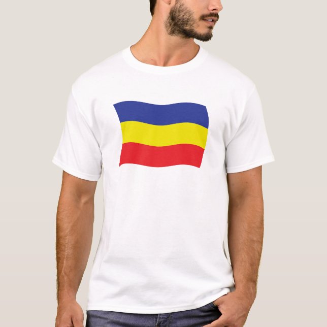 Camisa da Bandeira Khmer Kampuchea Krom (Frente)