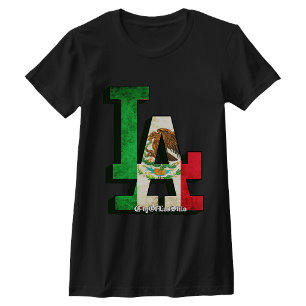Camisa da Bandeira Mexicana de Los Angeles tshirt
