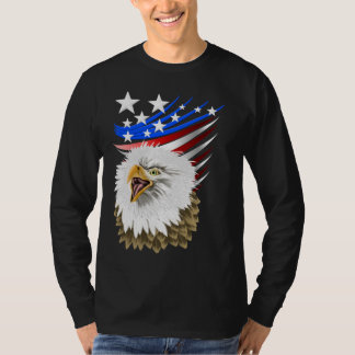 Camisa da bandeira N Eagle