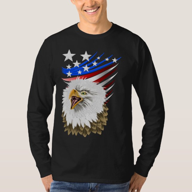 Camisa da bandeira N Eagle (Frente)