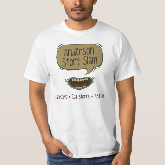 Camisa da batida da história de Anderson (Frente)