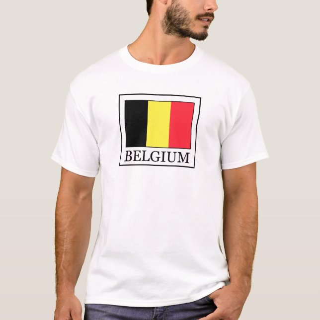 Camisa da Bélgica (Frente)