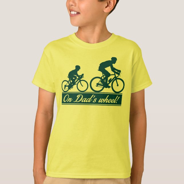 Camisa da bicicleta T da estrada dos miúdos (Frente)