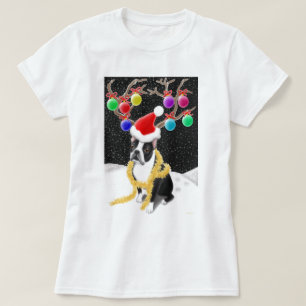 Camisa da boneca das senhoras do Natal de Boston