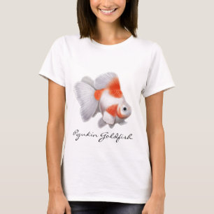 Camisa da boneca das senhoras do peixe dourado de