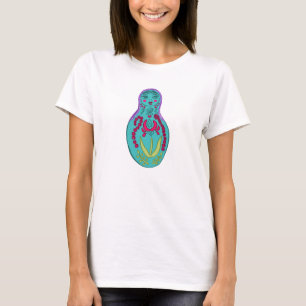 Camisa da boneca de Matryoshka