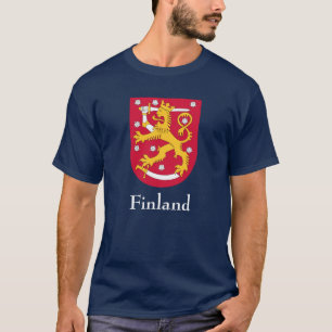 Camisa da brasão de Finlandia