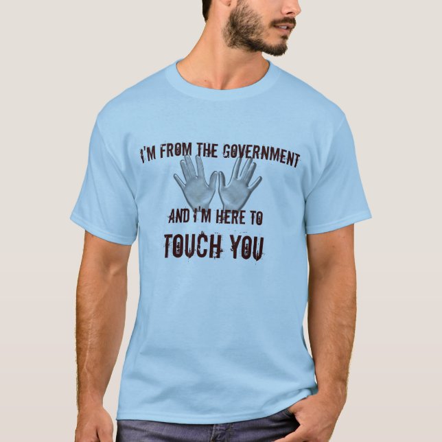 Camisa da busca do aeroporto de TSA (Frente)
