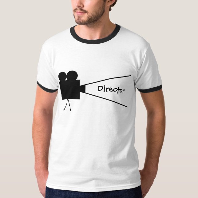 Camisa da câmera do filme (Frente)