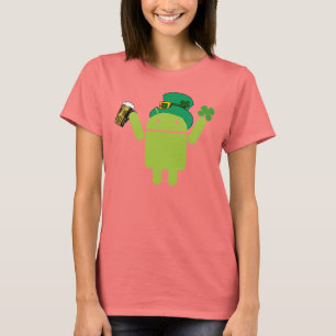Camisa da campainha do Leprechaun do Android das