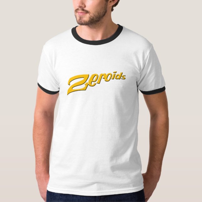 Camisa da campainha do logotipo de Zeroids (Frente)