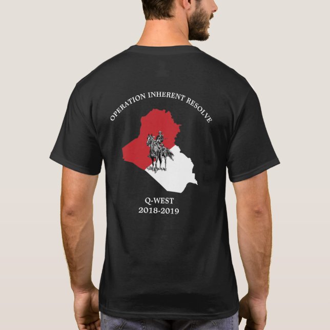 Camisa da campanha do OIR da réplica (Verso)