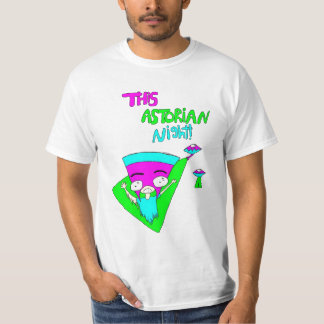 Camisa da cara da pizza