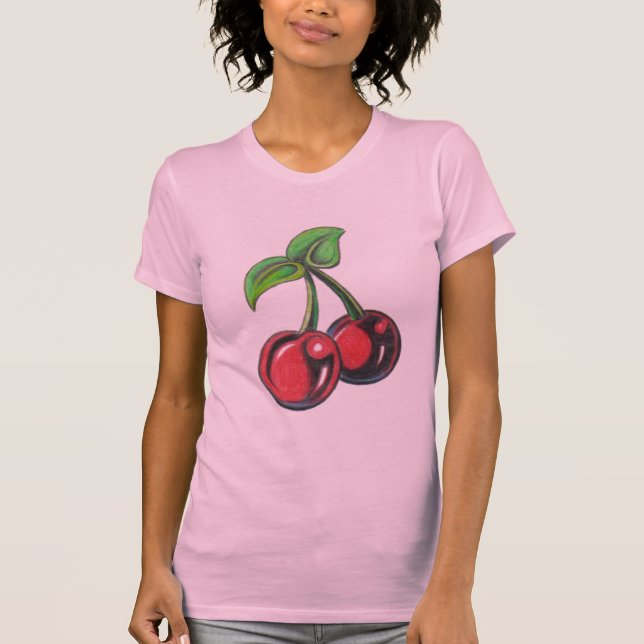 Camisa da cereja T (Frente)
