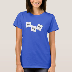 Camisa da chalaça do elemento do gás hilariante 