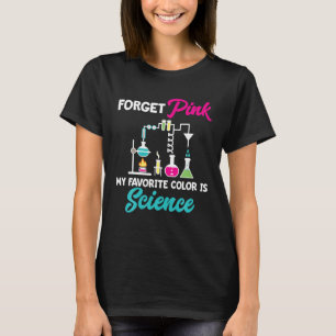 Camisa da Ciência Menina STEM Engenharia Cientista