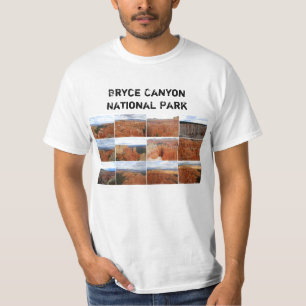 Camisa da colagem do parque nacional da garganta