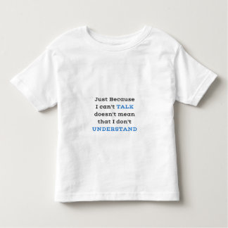 Camisa da consciência da apraxia do discurso do