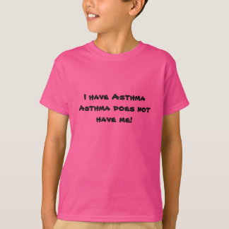 Camisa da consciência da asma da juventude