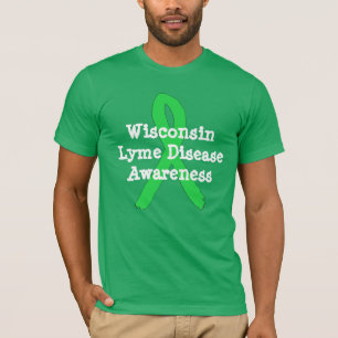 Camisa da consciência da doença de Lyme para