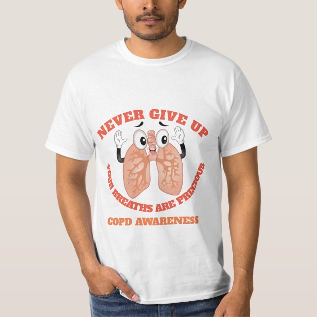 CAMISA DA CONSCIÊNCIA DE COPD (Frente)