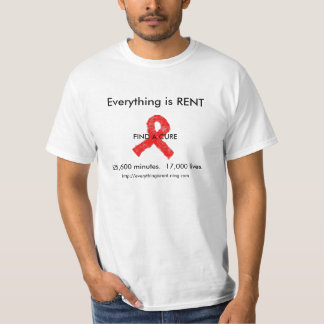 Camisa da consciência do AIDS