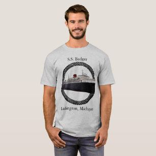 Camisa da corda do texugo dos SS