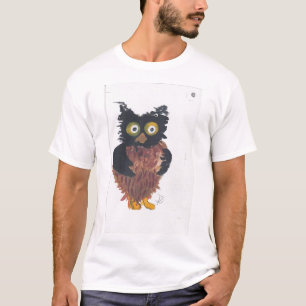 Camisa da coruja dos homens