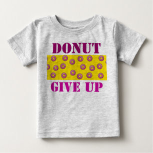 Camisa da criança da rosquinha