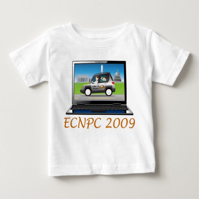 Camisa da "criança" de ECNPC 2009 (Frente)