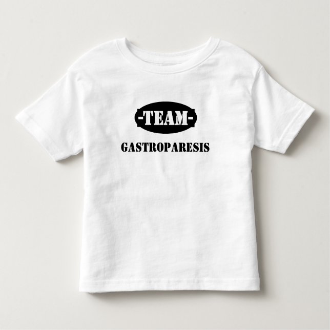 Camisa da criança de Gastroparesis da equipe (Frente)