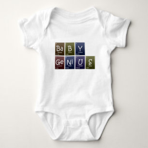 Camisa da criança do gênio do bebê