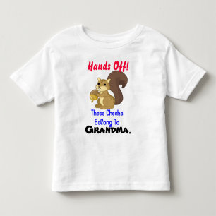Camisa da criança T do esquilo