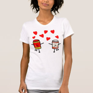 Camisa da dança do amor de PB&J
