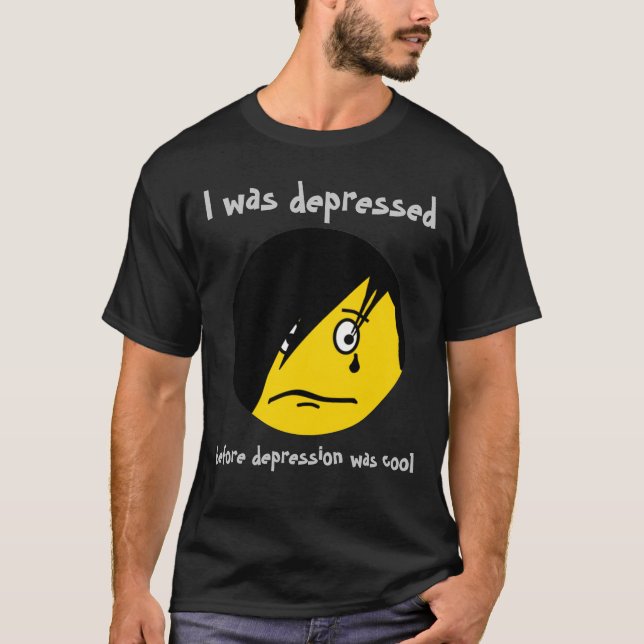 Camisa da depressão de EMO (Frente)