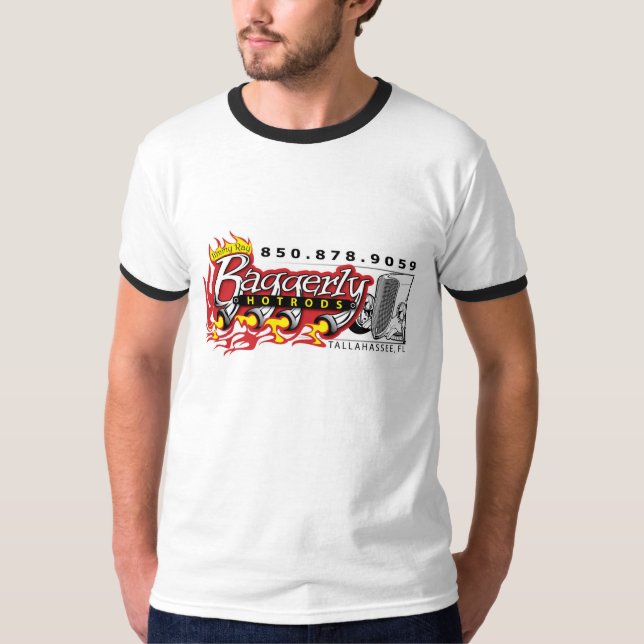 Camisa da empresa T do hot rod (Frente)