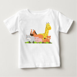 Camisa da Equipe de Animais Fofos Zoológico de Des