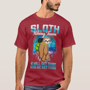 Camisa Da Equipe De Caminho Lenta Chegaremos Lá Q