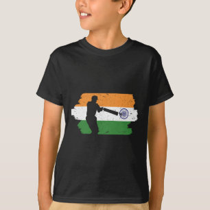 Camisa da Equipe de Fãs Nacionais de Críquete da Í