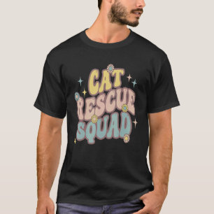 Camisa da Equipe de Resgate de Gatos Camisa de Res