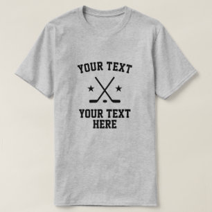 Camisa da equipe personalizada de hóquei no gelo 