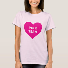 Camisa da Equipe Rosa de Guerra Cor