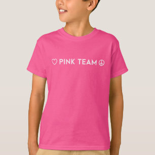 Camisa da Equipe Rosa de Guerra Cor